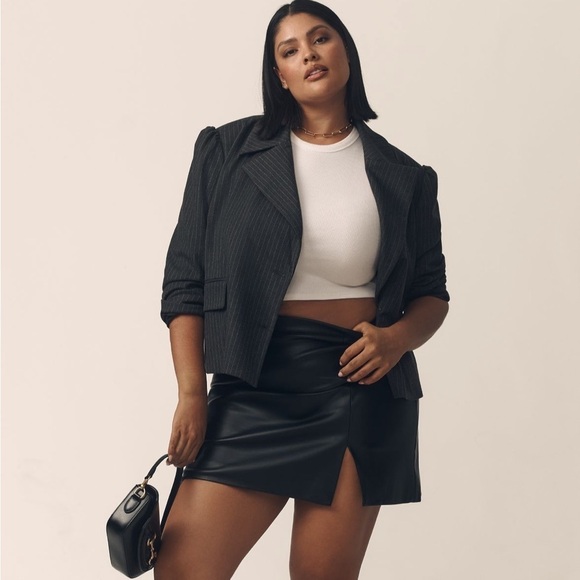 NWT Anthropologie Maeve 80 s boxy blazer jacket - Picture 2 of 10